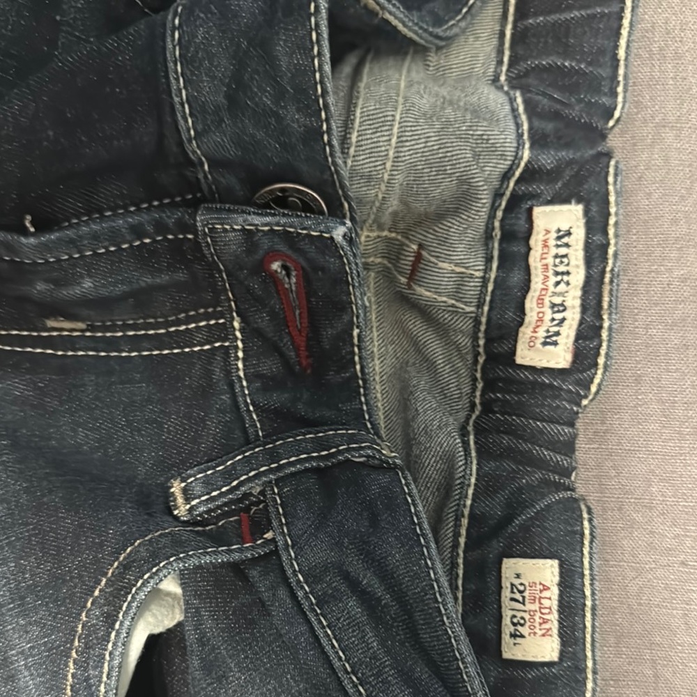 MEK Demin Relaxed Blue Jeans Classic Style